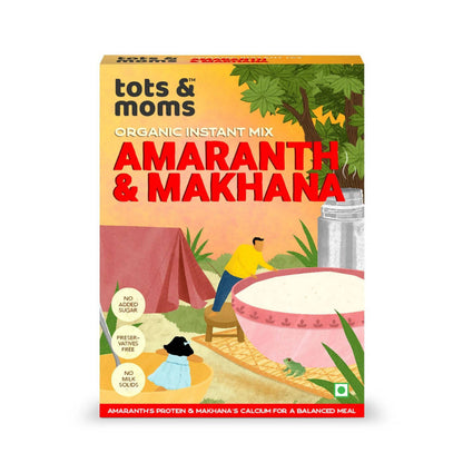 Tots and Moms Organic Amaranth & Makhana Instant Mix -  buy in usa 