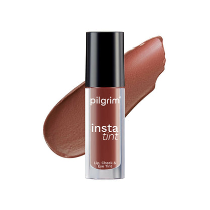 Pilgrim 3 In 1 Lip, Cheek And Eye Tint With Goodness Of Spanish - The Brown Trend -03