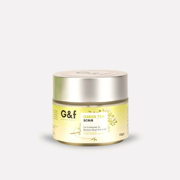 G&f Skin Detoxification Face Scrub with Green Tea + Bearberry Leaf Extract