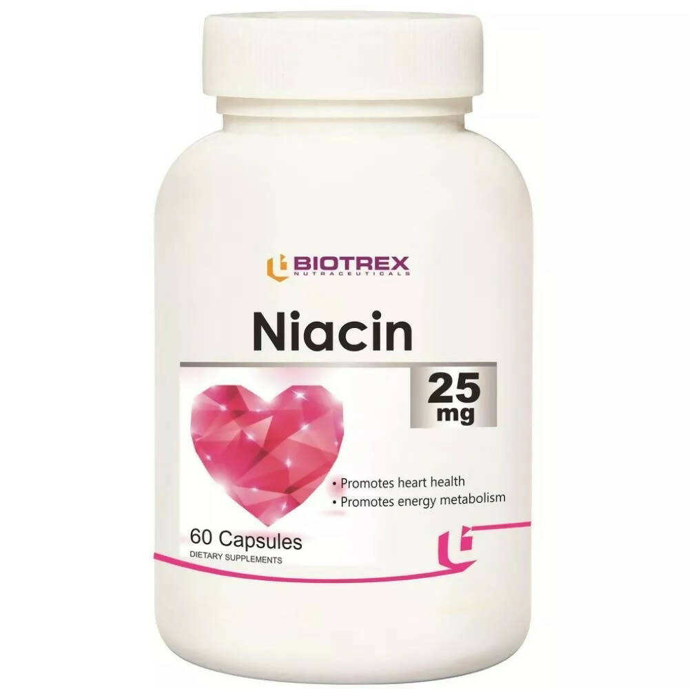 Biotrex Niacin 25mg Capsules