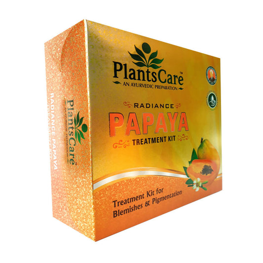 Plants Care Radiance Papaya Treatment Kit 165g+65ml - BUDNEN