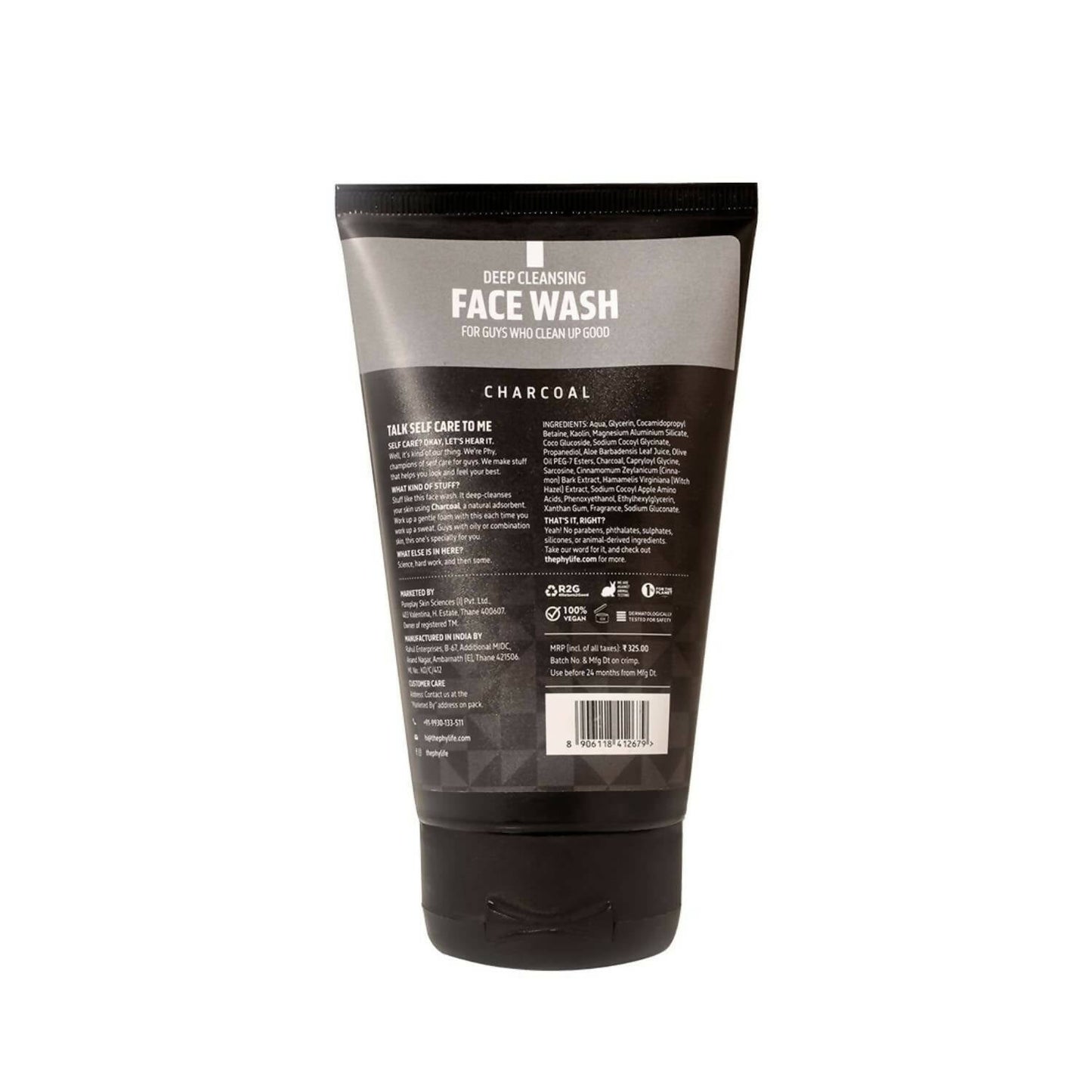 Phy Charcoal Face Wash