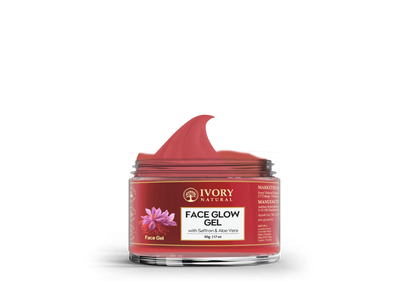 Ivory Natural Face Glow Gel For Instant Glow And Timeless Radiance, Achieve Glowing And Shiny Face