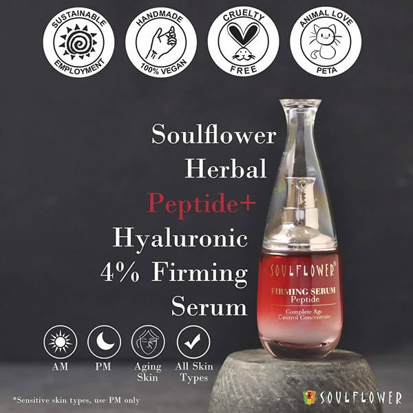 Soulflower Herbal Peptide Firming Serum