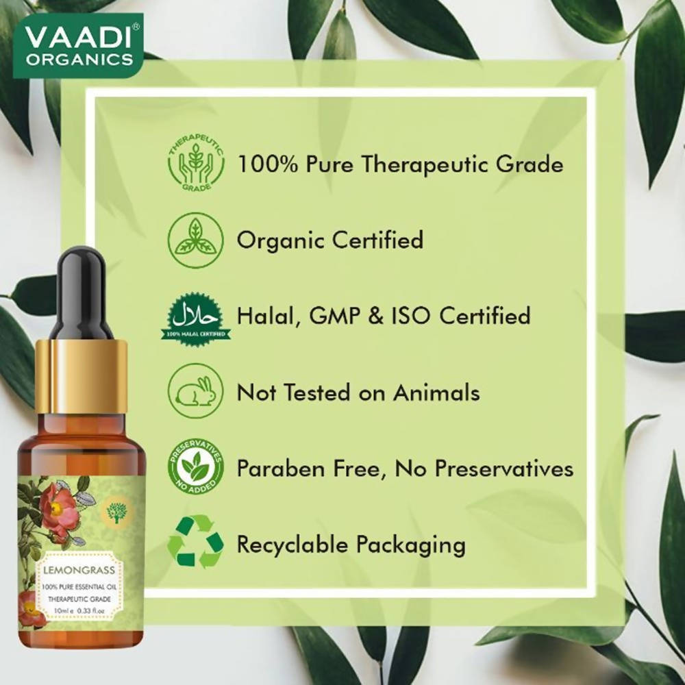 Vaadi Herbals Lemongras Oil Therapeutic Grade