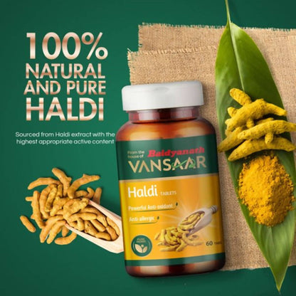 Baidyanath Vansaar Haldi Tablets