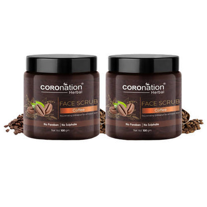 Coronation Herbal Coffee Face Scrub - usa canada australia