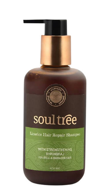 Soultree Licorice Hair Repair Shampoo With Strengthening Bhringraj - BUDEN