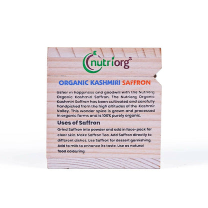 Nutriorg Certified Organic Kashmiri Saffron