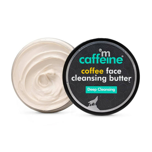 mCaffeine Coffee Face Cleansing Butter with Shea Butter & Vitamin E - BUDNE
