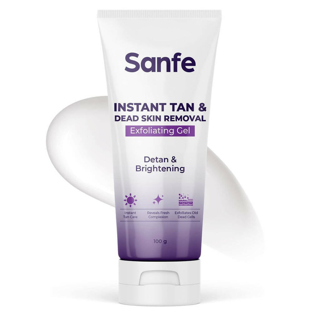 Sanfe Instant Tan & Dead Skin Removal Exfoliating Gel -  USA 