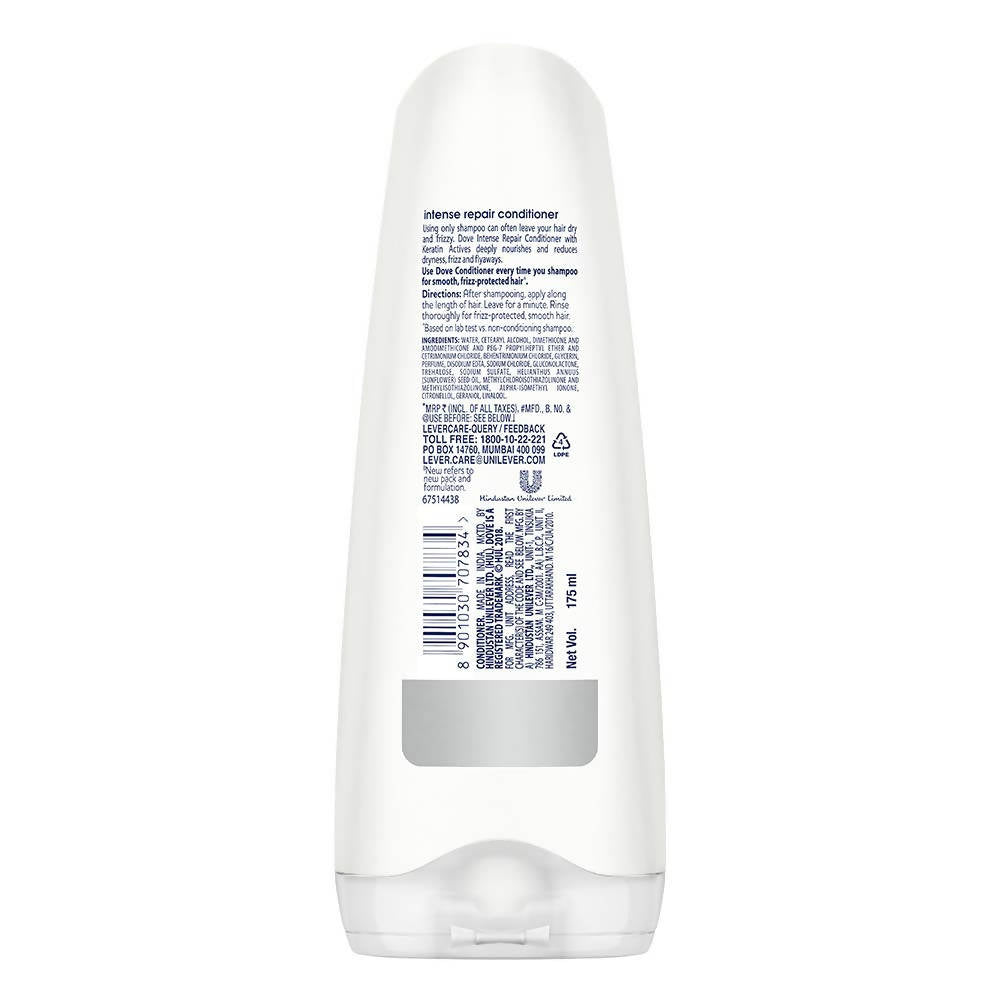 Dove Intense Repair Conditioner For Damaged, Frizzy Hair