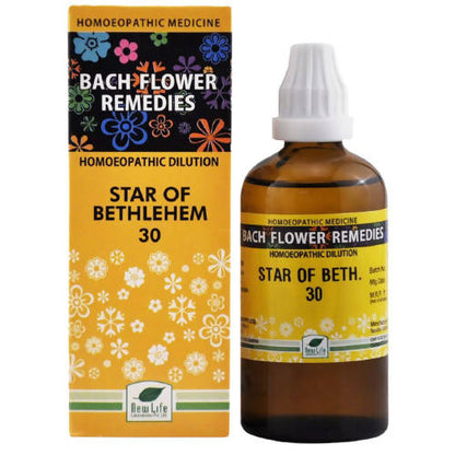 New Life Homeopathy Bach Flower Remedies Star Of Bethlehem Dilution