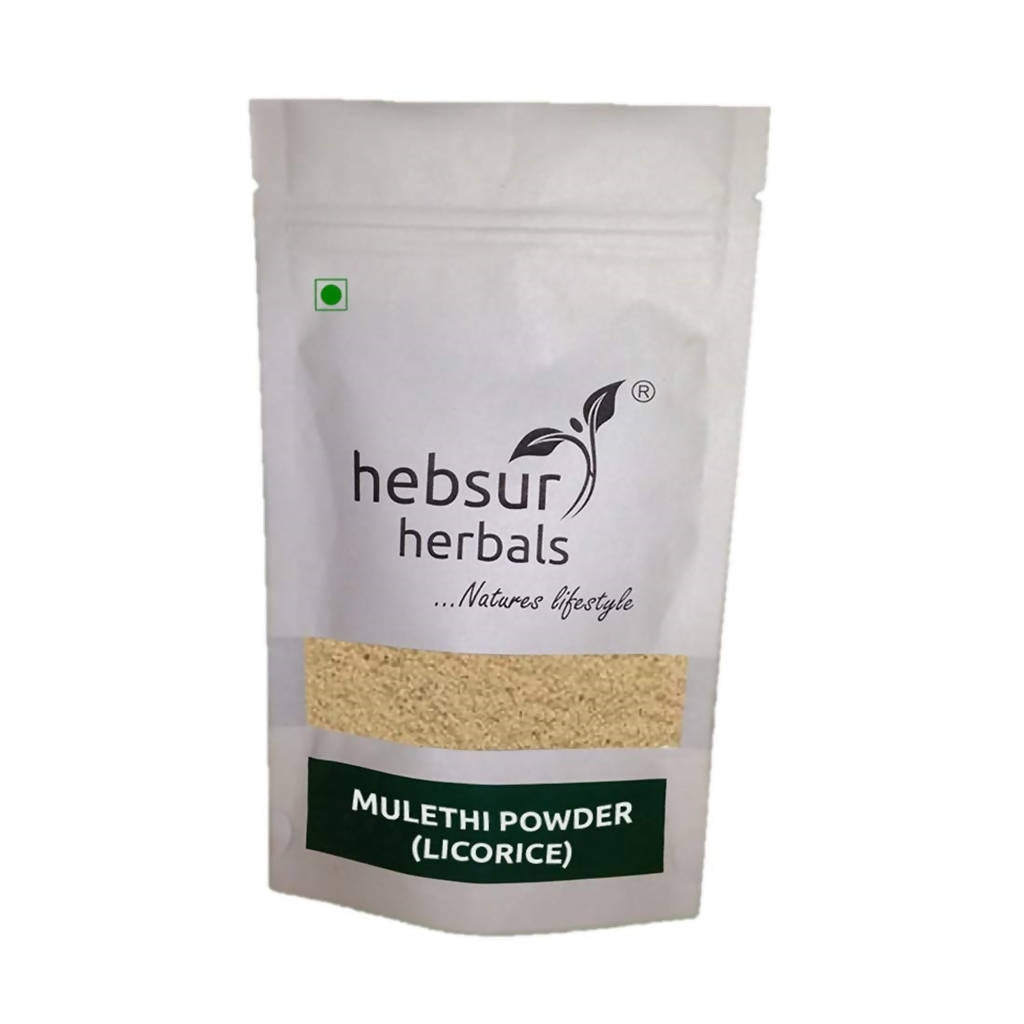 Hebsur Herbals Mulethi Powder (Licorice) - BUDNEN