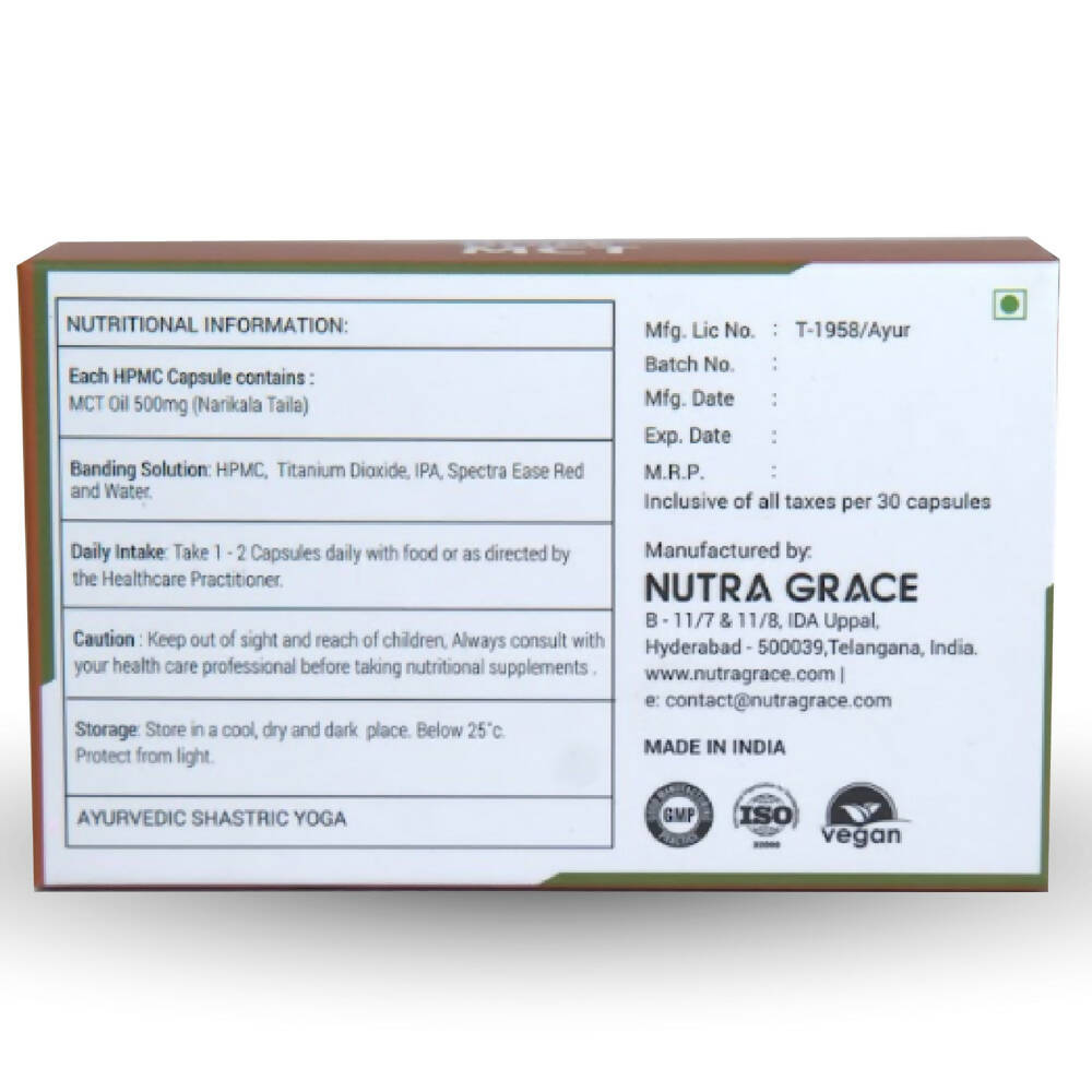 Nutra Grace MCT Oil Capsules