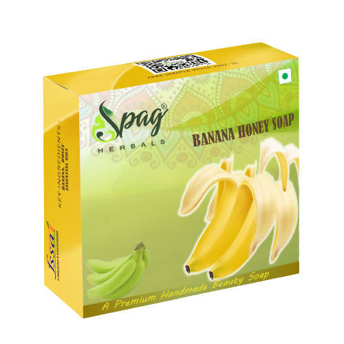 Spag Herbals Banana Honey Handmade Soap - BUDEN