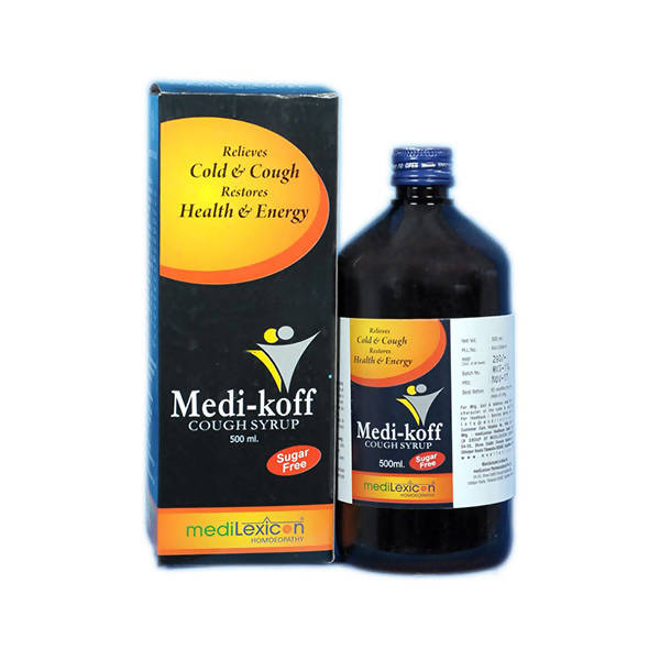 Medilexicon Homeopathy Medi-koff Cough Syrup Sugar Free