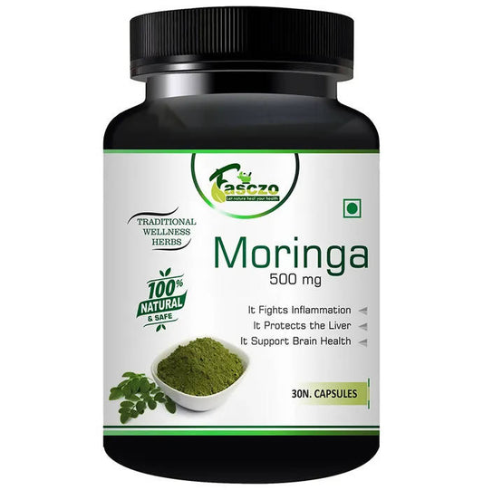 Fasczo Moringa 500mg Capsules - BUDNE