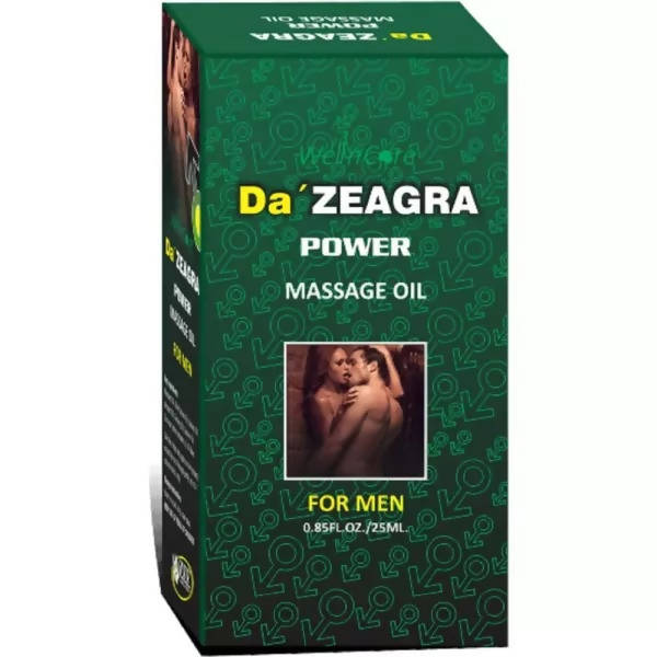 Well n Care Da' Zeagra Power Massage Oil for Men - BUDEN