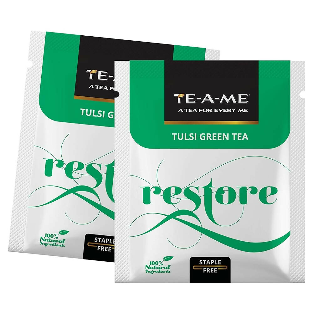 TE-A-ME Restore Tulsi Green Tea Bags