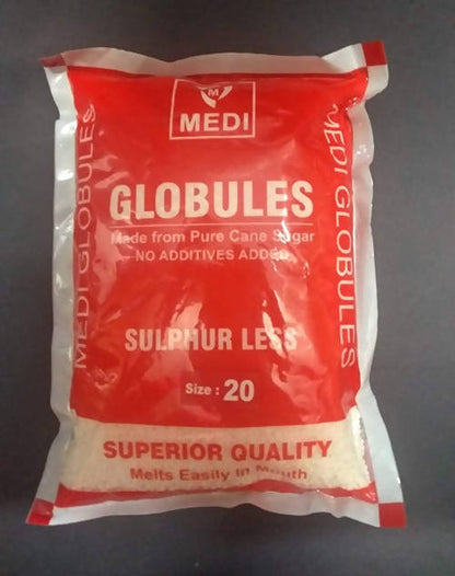 Medi Homeopathy Globules/ Blank Pellets (Size 20)