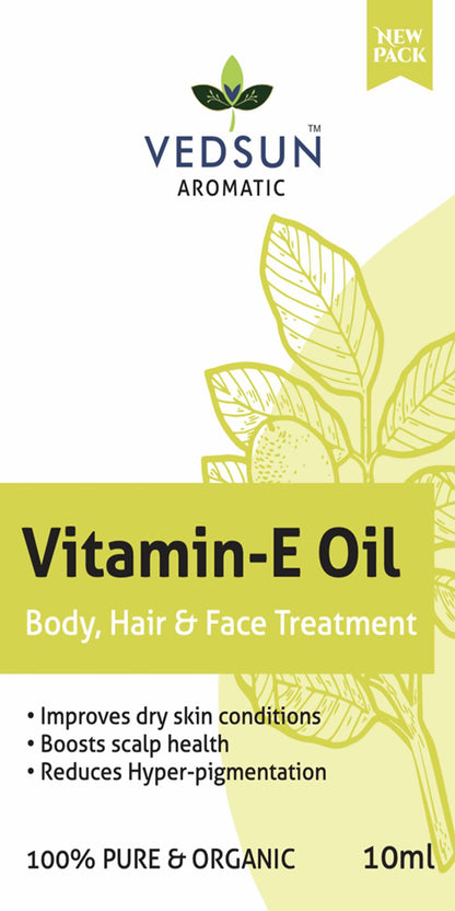 Vedsun Naturals Vitamin E Oil Pure & Organic for Skin