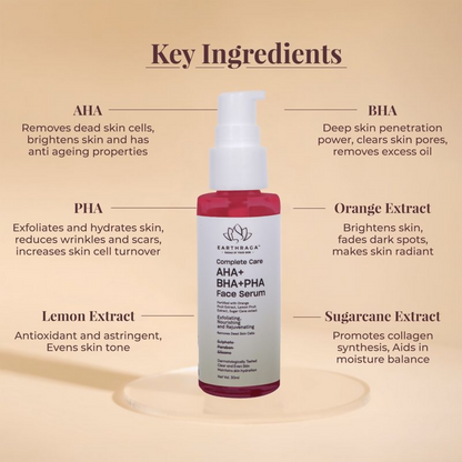 Earthraga Complete Care AHA+BHA+PHA Serum