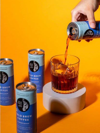 Blue Tokai Cold Brew Coffee Elderflower Can