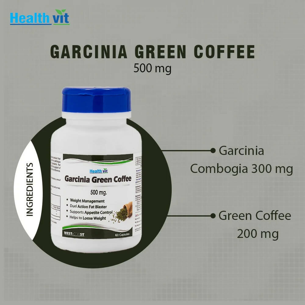 Healthvit Garcinia Green Coffee Capsules