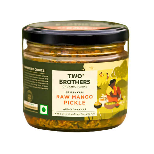 Two Brothers Organic Farms Raw Mango Pickle