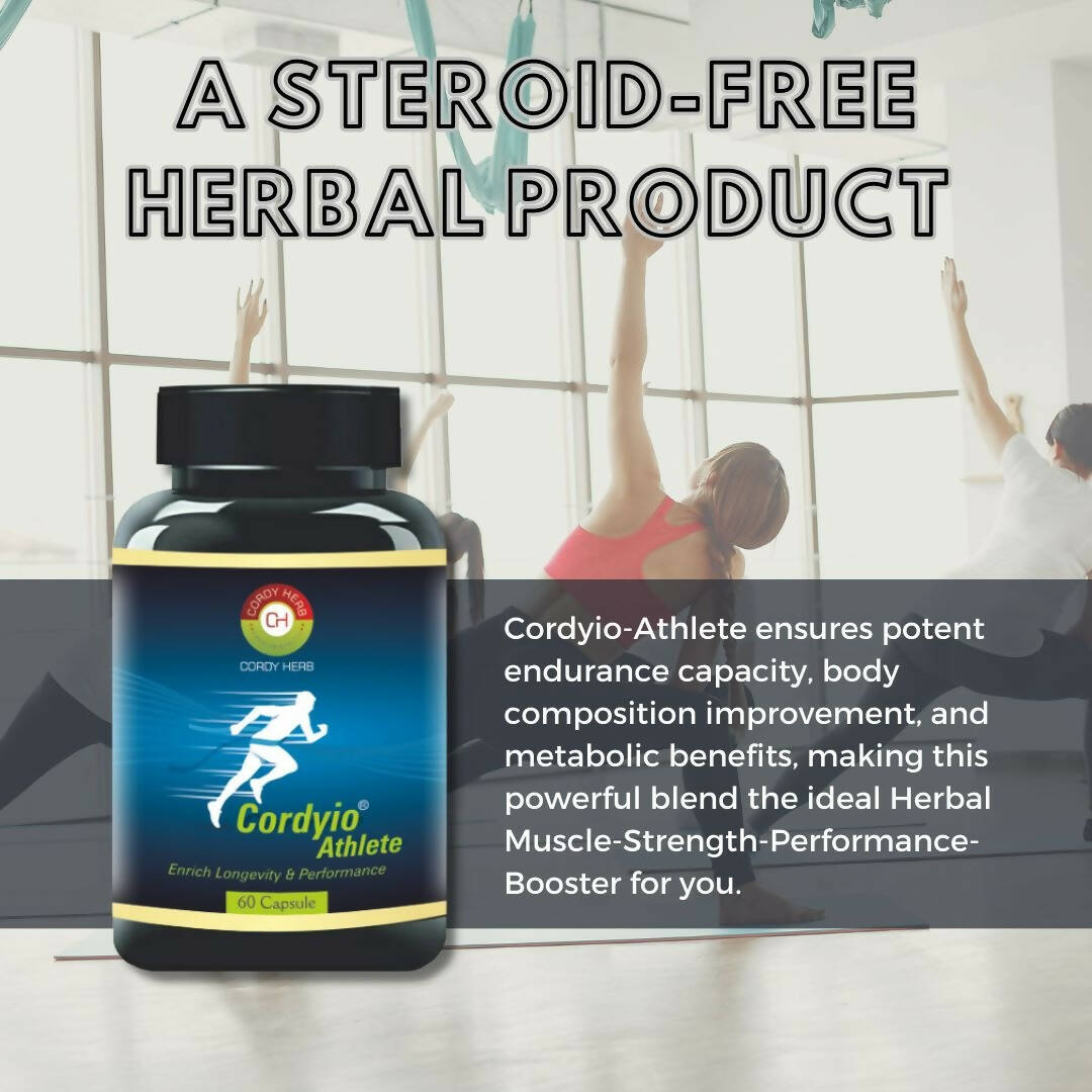 Cordy Herb Cordyio Athlete Capsules