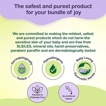 Dabur Baby Oil Enriched With Baby Loving Ayurvedic Oils