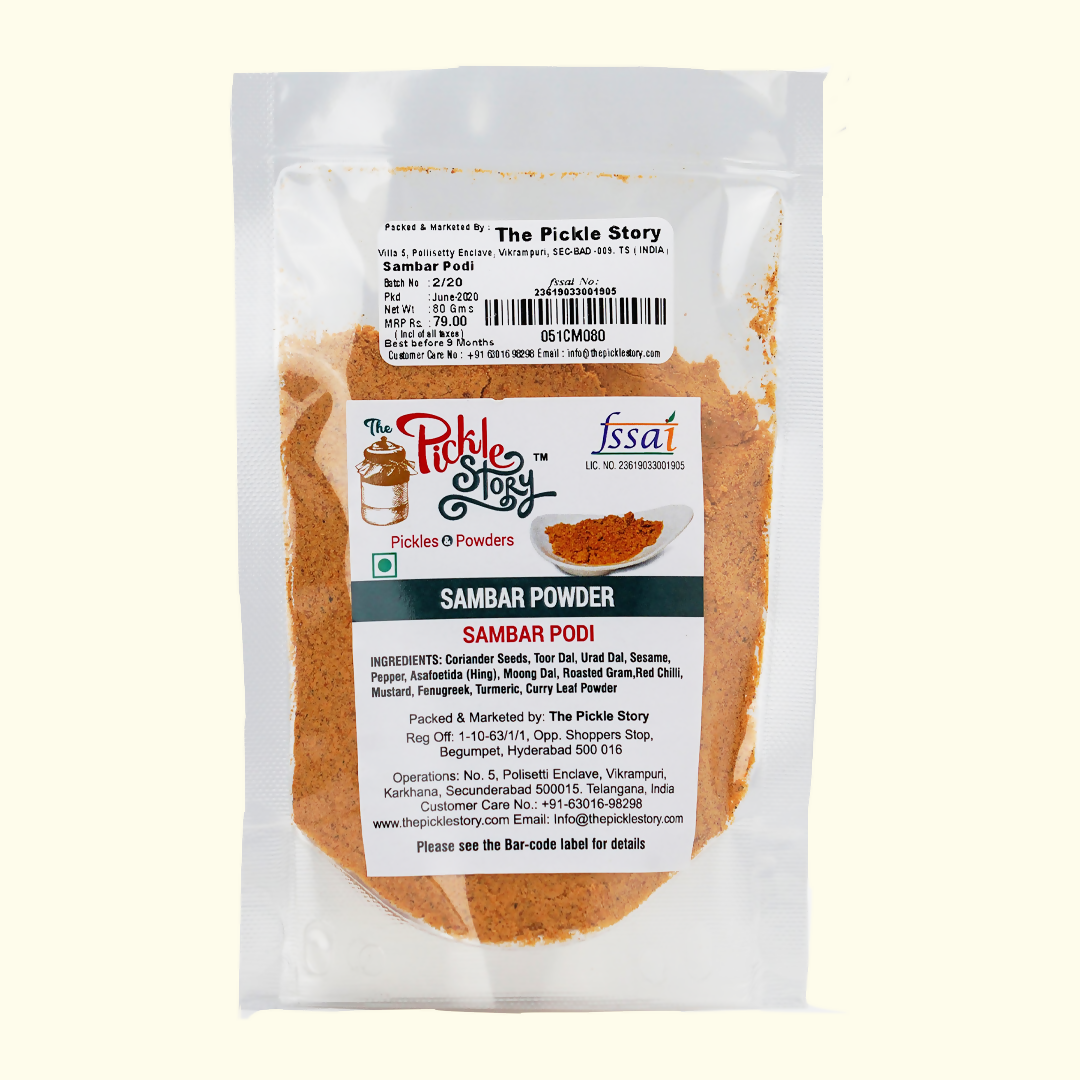 The Pickle Story Sambar Podi