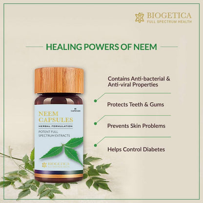 Biogetica Neem 80 Capsules