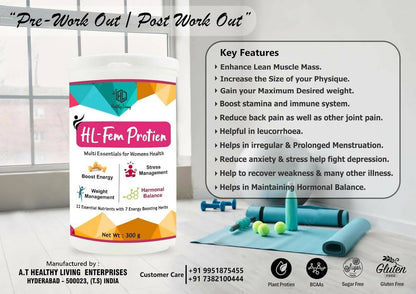 Healthy Living HL - Fem Protein Powder for Women