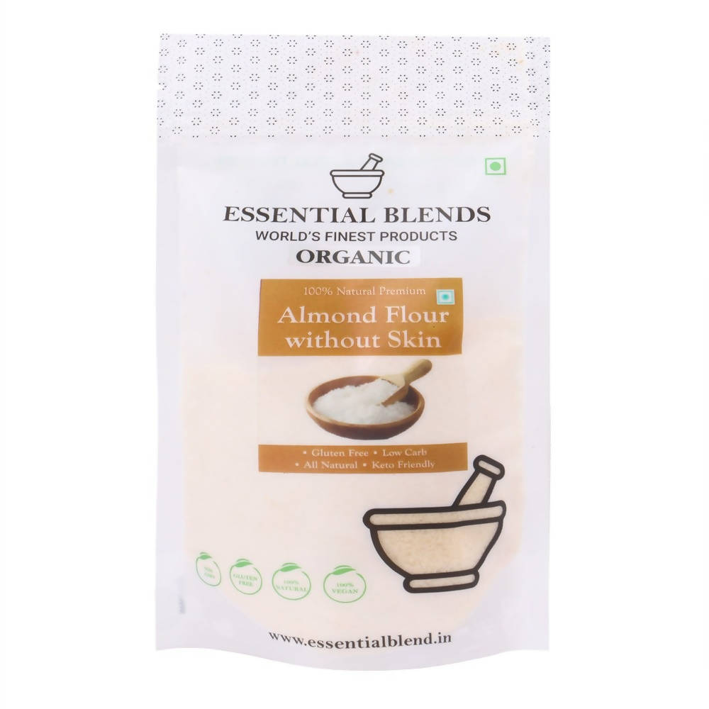 Essential Blends Organic Almond Flour Without Skin - BUDNE