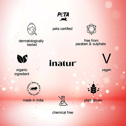 Inatur Pomegranate Shower Gel