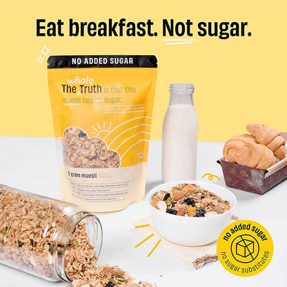 The Whole Truth 5 Grain Muesli (No Added Sugar)