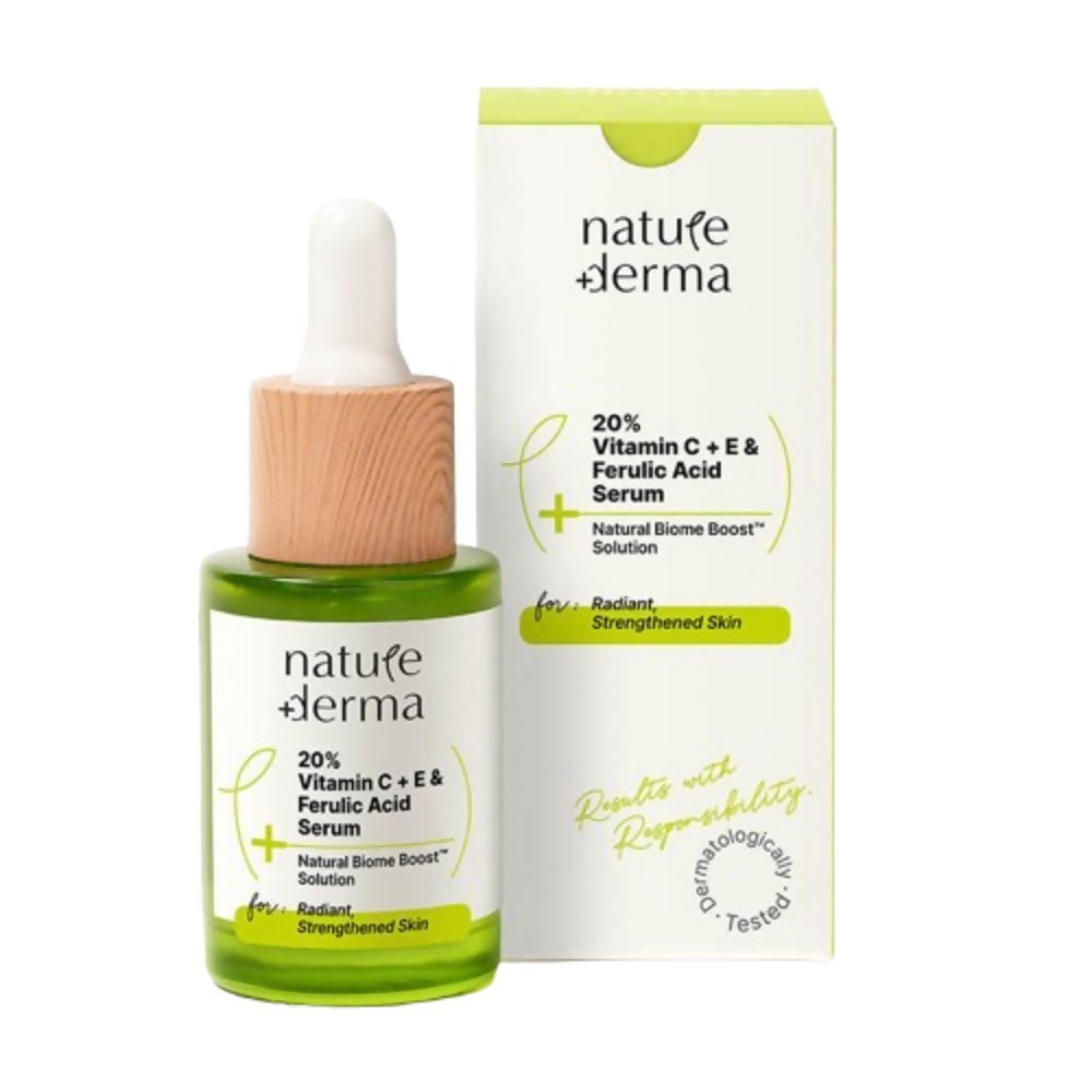 Nature Derma 20% Vitamin C + E & Ferulic Acid Serum