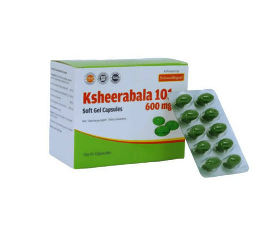 Sahasrayogam Ksheerabala 101 Avarti Capsules - BUDEN