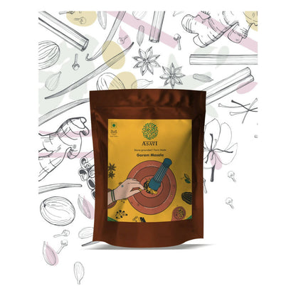 Asavi Stone Grounded Garam Masala Powder