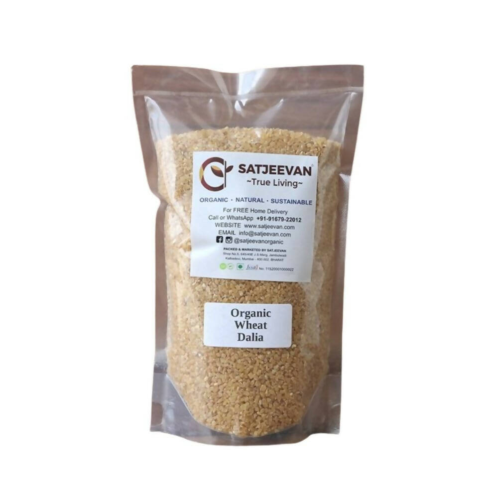 Satjeevan Organic Wheat Dalia Thuli