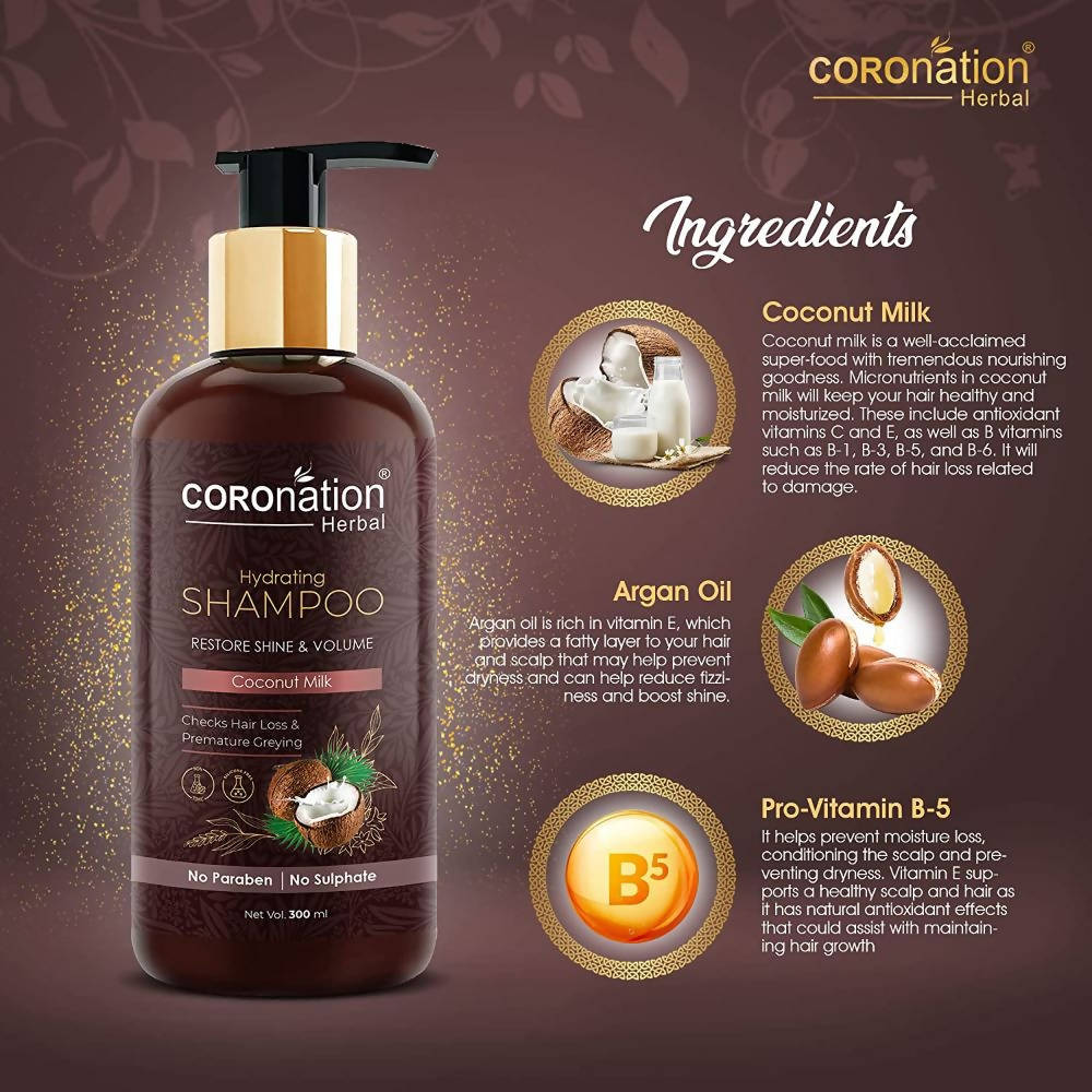 Coronation Herbal Coconut Milk Shampoo