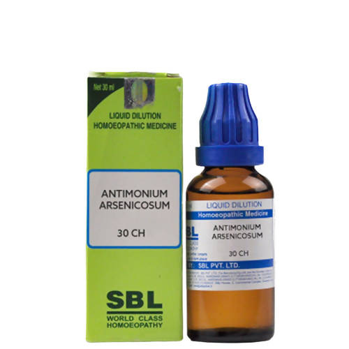 SBL Homeopathy Antimonium Arsenicosum Dilution - BUDEN