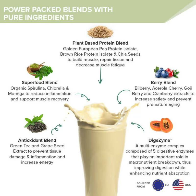 Wellbeing Nutrition Superfood Plant Protein Isolate - British Banoffee Pie
