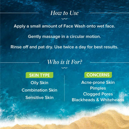 Aqualogica Clear+ Smoothie Face Wash