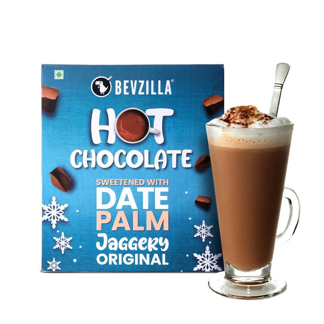 Bevzilla Hot Chocolate Powder (Original) Drink Powder With Organic Date Palm Jaggery