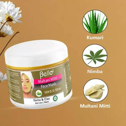 Bello Multani Mitti Face Mask