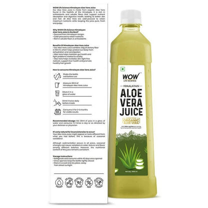 Wow Life Science Himalayan Aloe Vera Juice