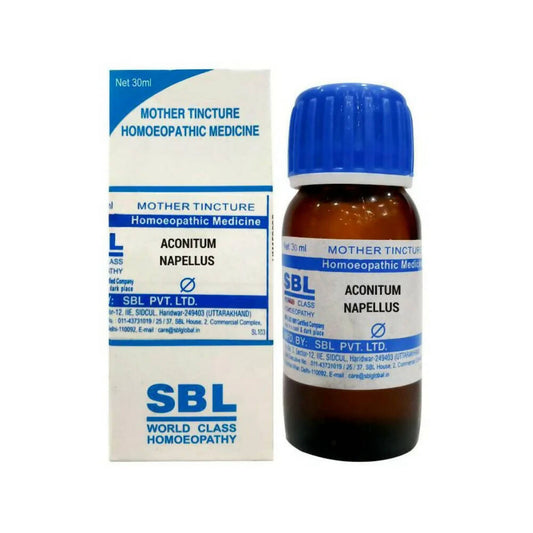 SBL Homeopathy Aconitum Napellus Mother Tincture Q - BUDEN